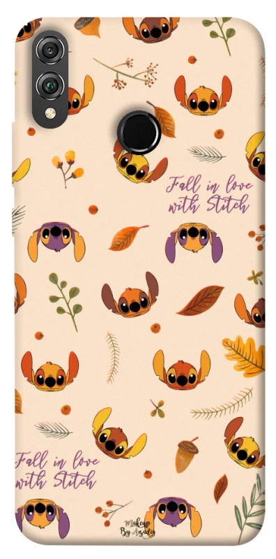 Чохол на Huawei Honor 8X Fall in love with Stitch фото 1 з 1