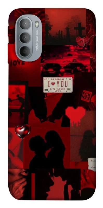 Чохол на Motorola Moto G31 Love collage ver.2 фото 1 з 1