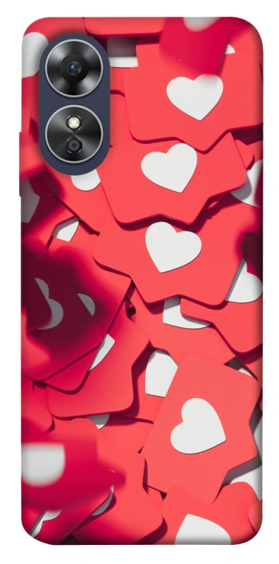 Чохол на Oppo A17 Love aesthetic ver.2 фото 1 з 1