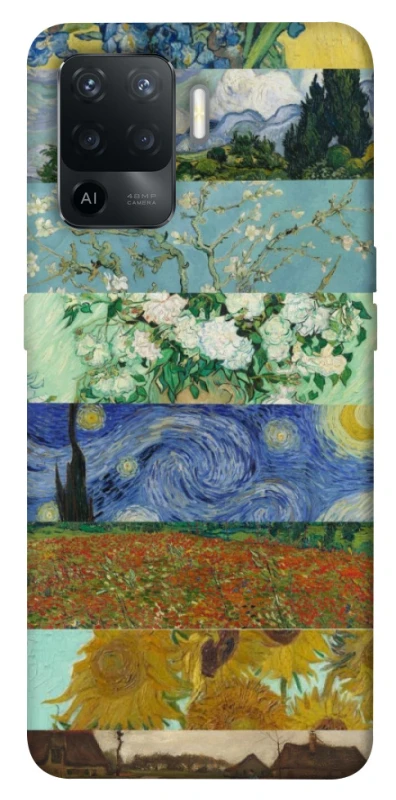 Чохол на Oppo Reno 5 Lite Van Gogh aesthetics фото 1 з 1