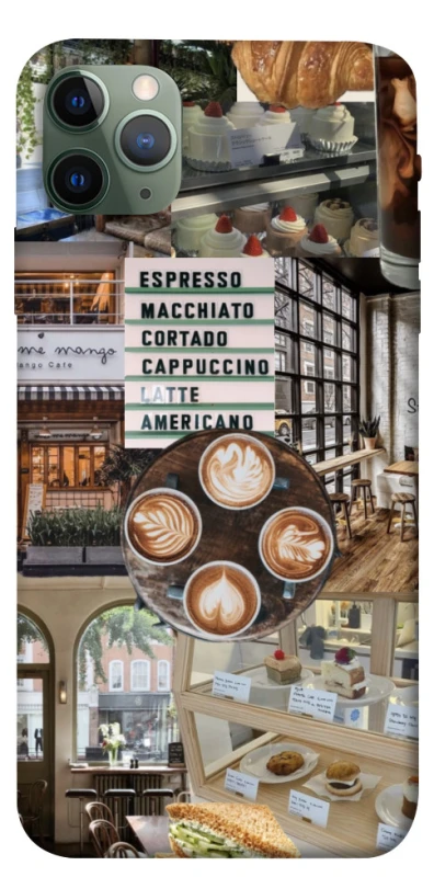 Чохол на Apple iPhone 11 Pro Max (6.5") Coffee collage ver.5 фото 1 з 1