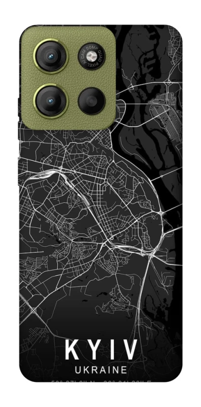 Чохол на Motorola Moto G15 4G Kyiv map фото 1 з 1