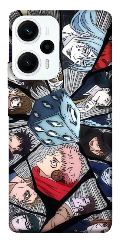 Чохол на Xiaomi Poco F5 / Note 12 Turbo jujutsu kaisen v4 фото 1 з 1