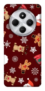 Чехол на Xiaomi Redmi 14C / Poco C75 Новогодний v6 фото 1 из 1