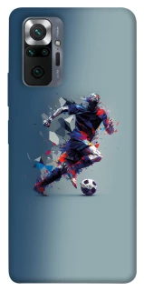 Чехол на Xiaomi Redmi Note 10 Pro Футболист фото 1 из 1