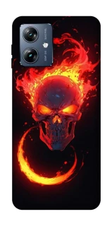Чехол на Motorola Moto G54 Power Blood Skull фото 1 из 1
