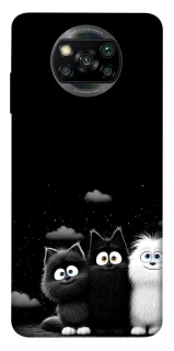 Чехол на Xiaomi Poco X3 NFC / Poco X3 Pro Three Cats фото 1 из 1