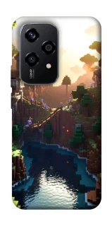 Чехол на Honor 200 Lite Minecraft sunset фото 1 из 1