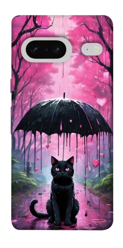 Чохол на Google Pixel 7 Black cat фото 1 з 1