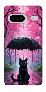 Чохол на Google Pixel 7 Black cat фото 1 з 1