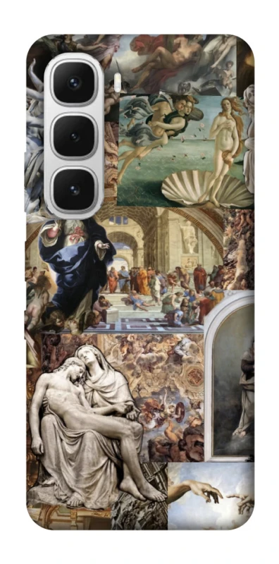 Чохол на Infinix Hot 60i Art collage ver.10 фото 1 з 1
