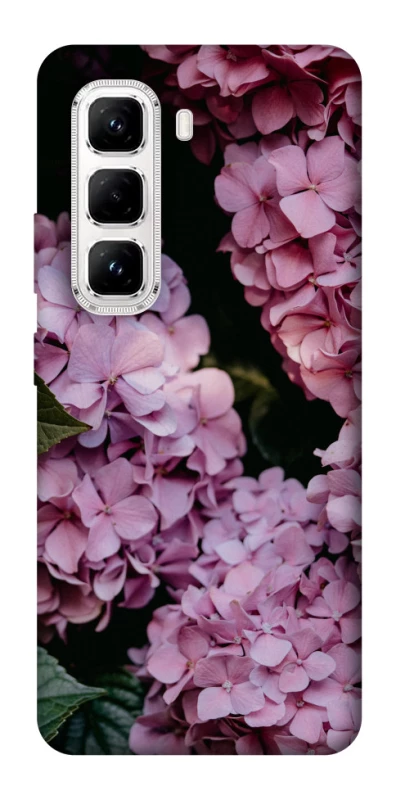 Чохол на Infinix Hot 50 Pro Рожеві гартензії фото 1 з 1