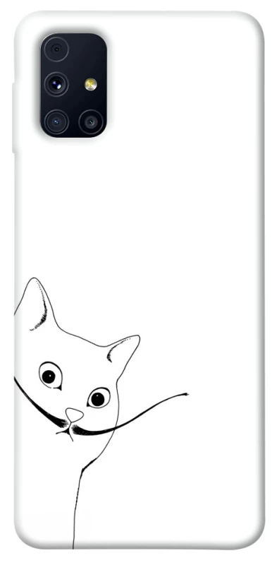 Чехол на Samsung Galaxy M31s Кот Дали фото 1 из 1