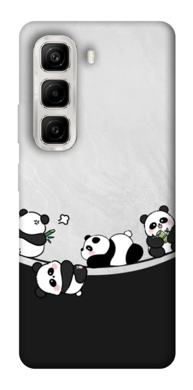 Чехол на Infinix Hot 50 4G Four pandas фото 1 из 1