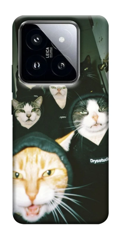 Чохол на Xiaomi 14 Pro Сatsss фото 1 з 1