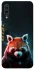 Чохол на Samsung Galaxy A70 (A705F) Cyber Red Panda фото 1 з 1