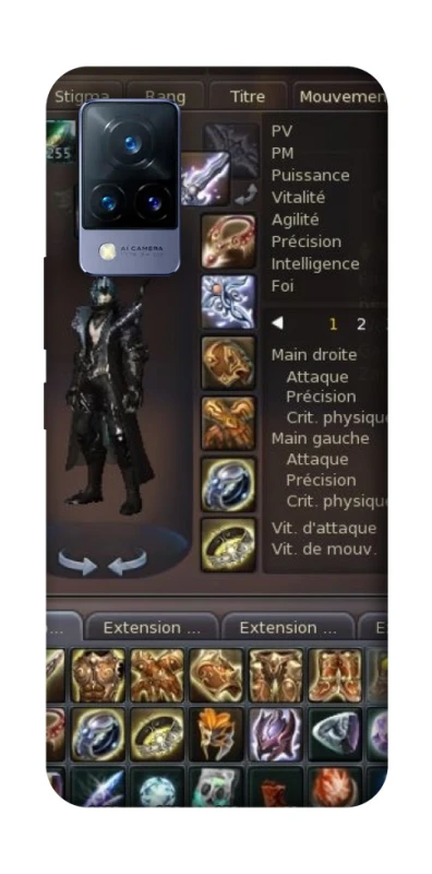 Чохол на Vivo V21 Character Menu ver.1 фото 1 з 1