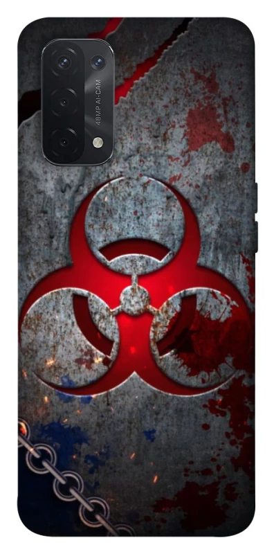 Чехол на Oppo A54 5G / A74 5G Радиация v3 фото 1 из 1