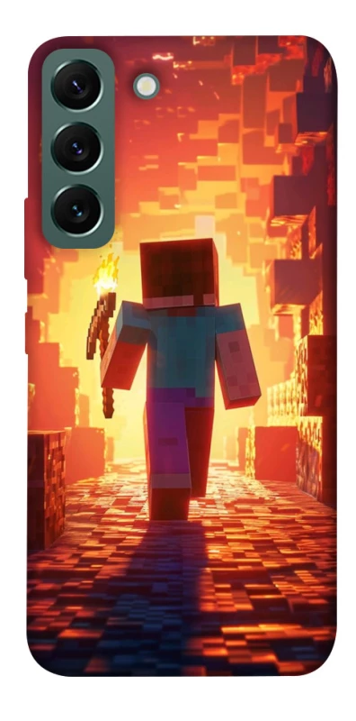 Чохол на Samsung Galaxy S22 Minecraft adventure фото 1 з 1