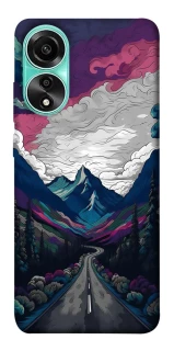 Чехол на Oppo A78 4G Нарисованные горы фото 1 из 1