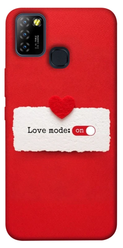 Чохол на Infinix Hot 10 Lite Love Mode ON фото 1 з 1