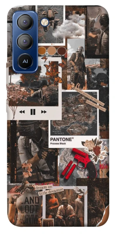 Чохол на TECNO Pop 5 LTE PUBG Collage фото 1 з 1