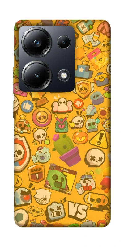 Чехол на Xiaomi Poco M6 Pro 4G Brawl Stars ver.6 фото 1 из 1