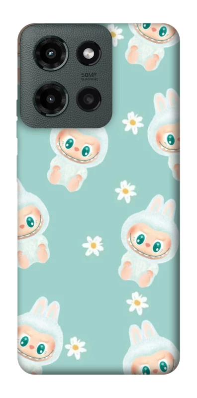 Чохол на Motorola Moto G Power (2025) Labubu Green фото 1 з 1