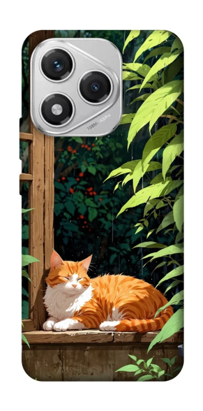 Чохол на Honor 400 Lite red cat фото 1 з 1
