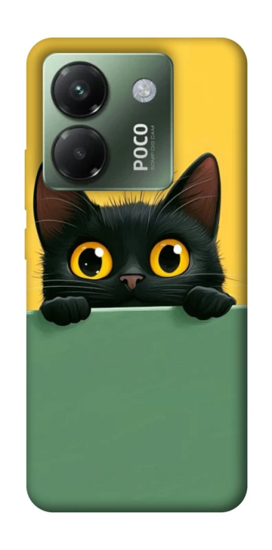 Чохол на Xiaomi Poco M7 pro 5G Black cat v2 фото 1 з 1