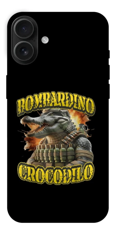 Чохол на Apple iPhone 16 Plus Bombardino Crocodilo фото 1 з 1