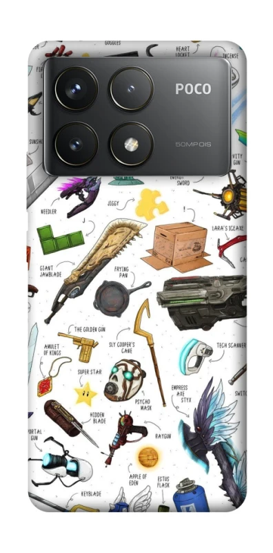 Чохол на Xiaomi Poco F6 Pro Equipment ver.2 фото 1 з 1