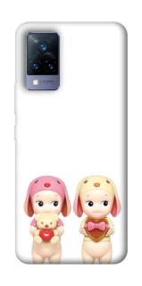 Чехол на Vivo V21 Puppy Love Duo фото 1 из 1