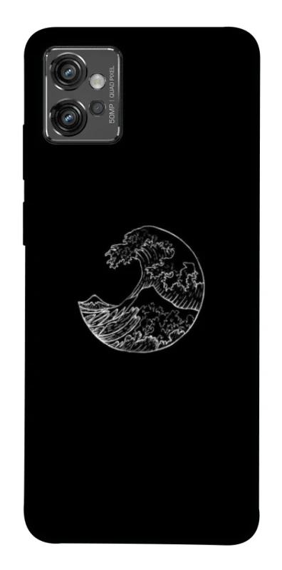 Чохол на Motorola Moto G32 Black tsunami фото 1 Чохол на Motorola Moto G32 Black tsunami фото 1 з 1