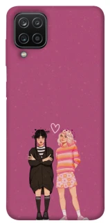 Чехол на Samsung Galaxy A12 Raven & Rainbow Wednesday фото 1 из 1