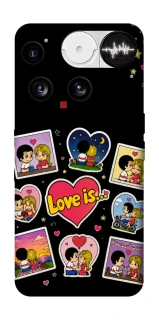 Чехол на Nothing Phone (3) Love is ver.2 фото 1 из 1