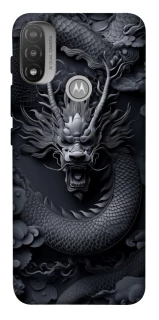 Чохол на Motorola Moto E20 black dragon фото 1 з 1