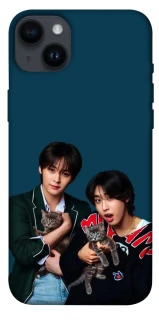Чехол на Apple iPhone 14 Plus (6.7") Lee Know and Han - Stray Kids фото 1 из 1