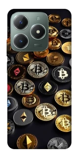 Чехол на Realme C61 Many coins фото 1 из 1