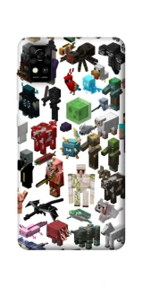 Чохол на ZTE Blade A31 Minecraft v4 фото 1 з 1