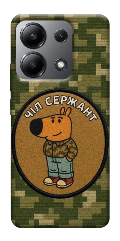 Чехол на Xiaomi Redmi Note 13 4G Чил сержант фото 1 из 1