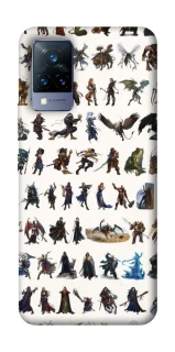 Чехол на Vivo V21 Character Selection фото 1 из 1