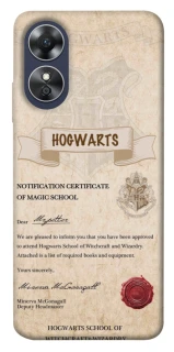 Чохол на Oppo A17 The Hogwarts acceptance letter фото 1 з 1
