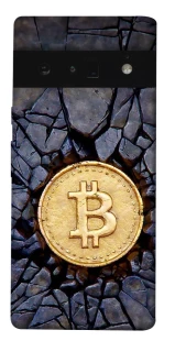 Чехол на Google Pixel 6 Pro Bitcoin cracks фото 1 Чехол на Google Pixel 6 Pro Bitcoin cracks фото 1 из 1