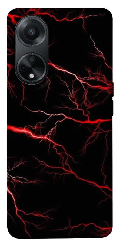 Чохол на Oppo A58 4G Червона молнія фото 1 з 1