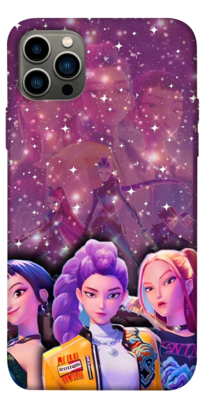 Чехол на Apple iPhone 12 Pro (6.1") k-pop demon hunters v6 фото 1 из 1