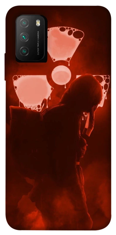 Чохол на Xiaomi Poco M3 Радіація v8 фото 1 з 1