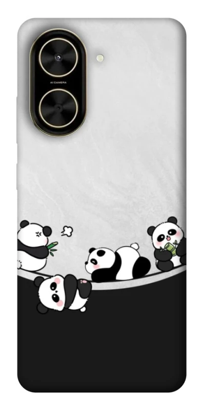 Чохол на Xiaomi Poco C71 Four pandas фото 1 з 1