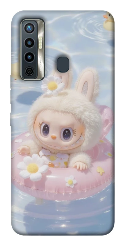 Чехол на TECNO Camon 17 Labubu swimming фото 1 из 1
