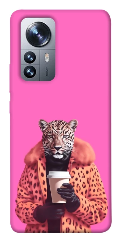 Чехол на Xiaomi 12 / 12X Леопард с кофе фото 1 из 1